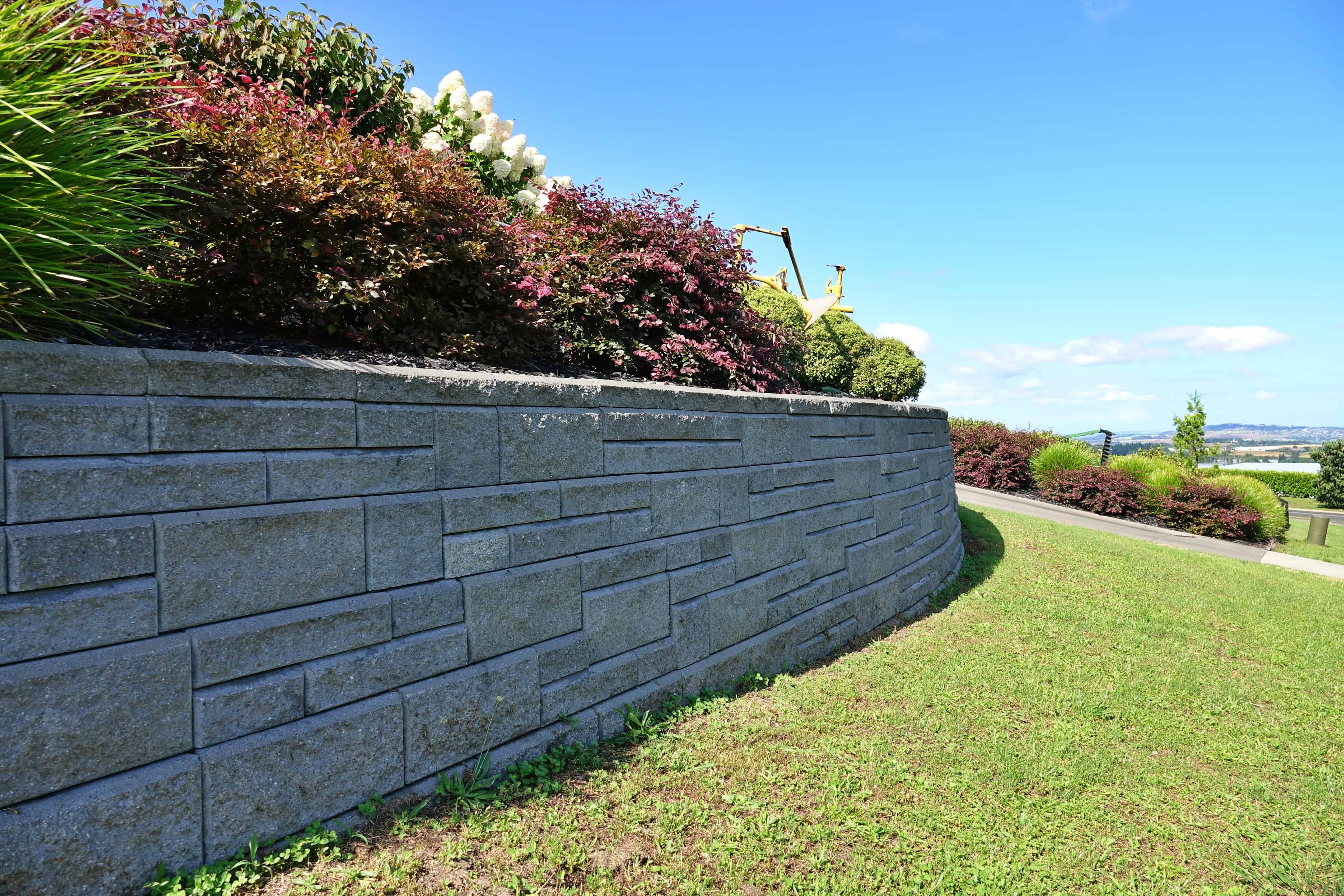 Patterned Retaining Walls