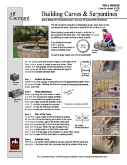 Building Curves and Serpentines