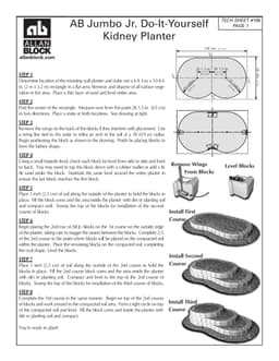 Building a Round or Kidney-Shaped Planter