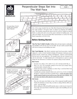 Building Stairs - Perpendicular In the Wall