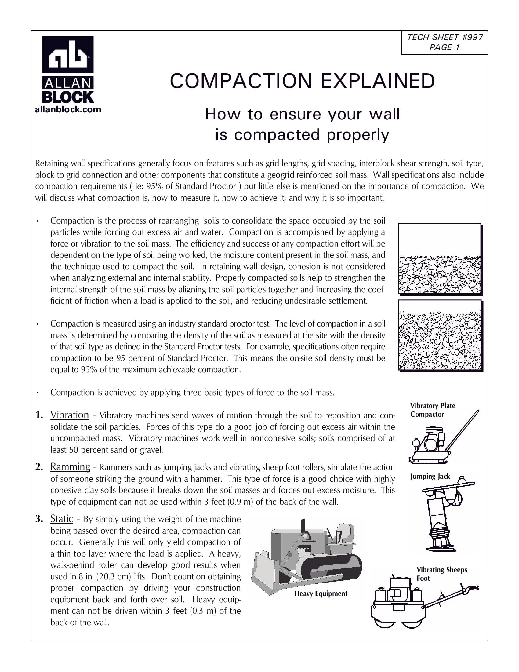 Compaction: Is Your Wall Compacted Properly?